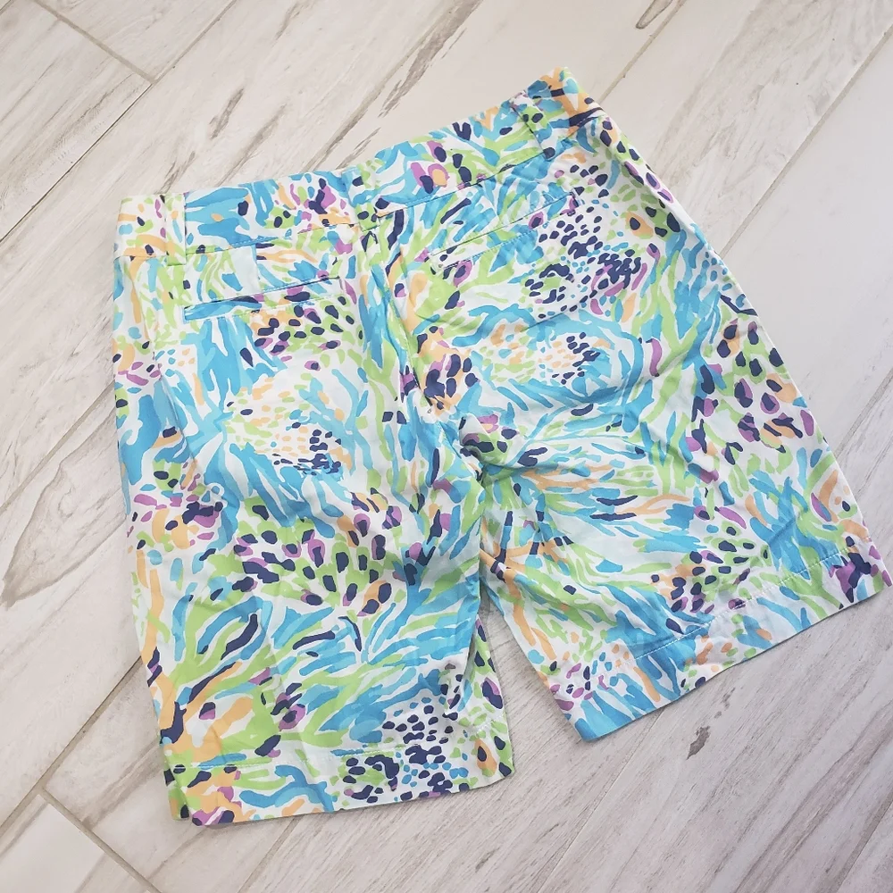 Lilly Pulitzer Sea Soirée Chipper shorts Size 2 Sea blue - Picture 7 of 13